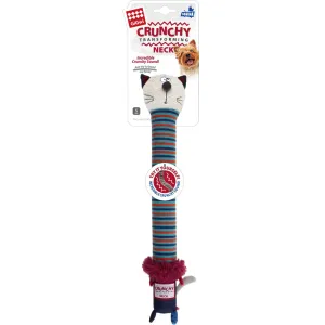 GiGwi Plush Friendz Crunchy Neck Dog Toy (Cat) cat dry food crunchy cat food fish formula dry cat food adult cat kibble kitten dry food
