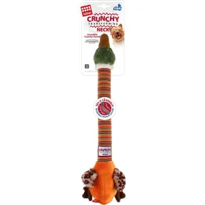 GiGwi Plush Friendz Crunchy Neck Dog Toy (Duck) dog puzzle toy dog slow feeder dog treat ball dog brain toy dog feeder toy