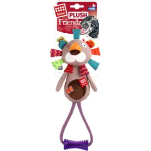 GiGwi Plush Friendz TPR Johnny Stick Dog Toy (Lion) cat dry food crunchy cat food fish formula dry cat food adult cat kibble kitten dry food