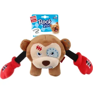 GiGwi Rock Zoo Bungee Plush Dog Toy (Monkey) dog puzzle toy dog slow feeder dog treat ball dog brain toy dog feeder toy