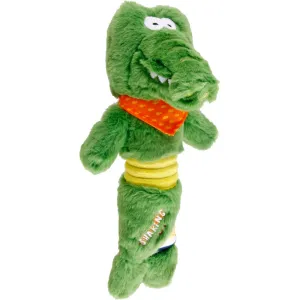 GiGwi Shaking Fun Plush Dog Toy (Crocodile) dog puzzle toy dog slow feeder dog treat ball dog brain toy dog feeder toy