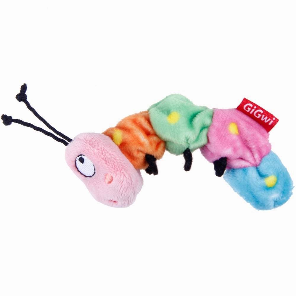 GiGwi Thirst Catnip Plush Cat Toy (Caterpillar)