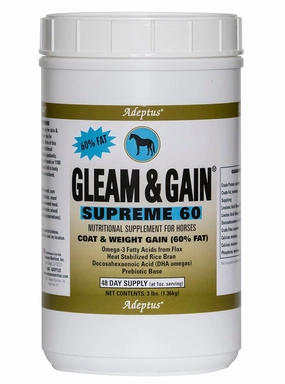 Gleam & Gain Supreme 60 poultry remedies poultry supplement goat vitamins sheep probiotics animal health boost