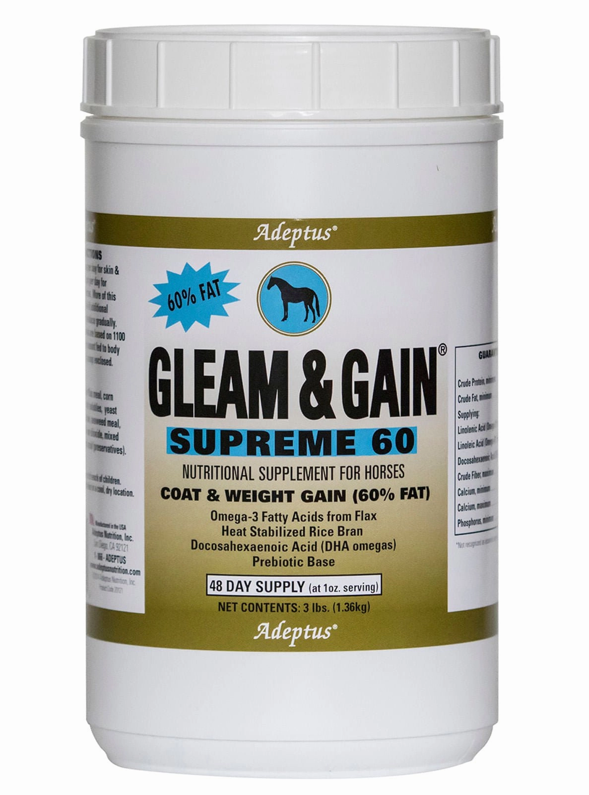 Gleam & Gain Supreme 60 poultry remedies poultry supplement goat vitamins sheep probiotics animal health boost