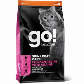 Go! Solutions Skin   Coat Care Chicken Recipe Dry Cat Food 3lb kitten food wet kitten food kitten milk kitten treats grain free kitten food