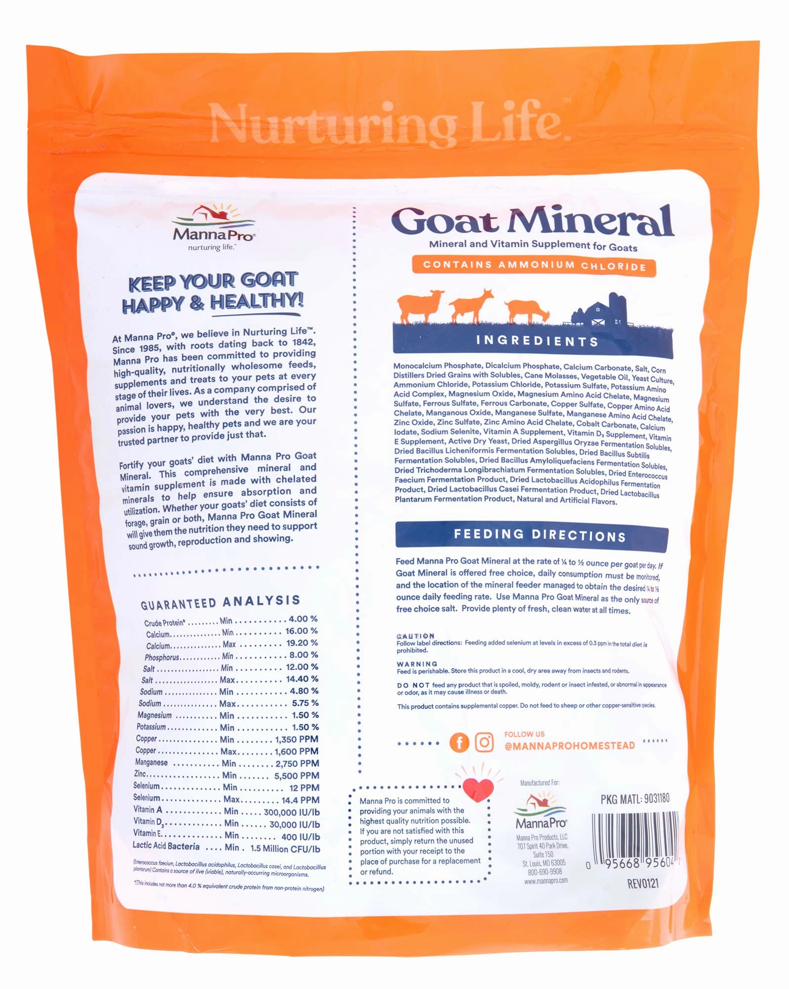 Goat Mineral, 8 lb