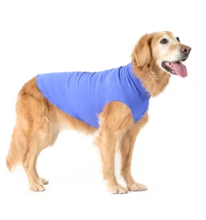 Gold Paw Stretch Fleece - Cornflower Blue dog accessories dog collar dog leash dog bowtie dog backpack