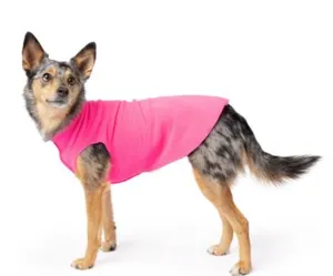 Gold Paw Stretch Fleece - Hot Pink dog accessories dog collar dog leash dog bowtie dog backpack