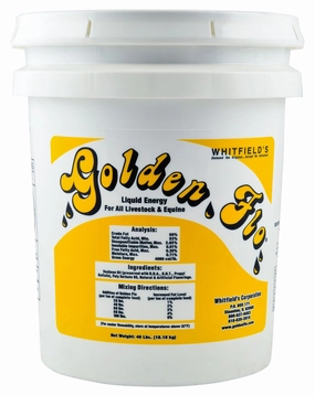 Golden Flo Liquid Energy, 5 Gallon multi-pet food pet bundle kits pet care sets pet health combos pet treat packs
