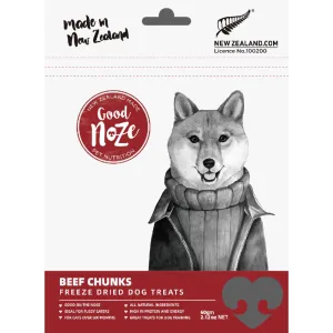 Good Noze Beef Chunks Freeze Dried Dog Treats 60g dog toys interactive dog toy plush dog toy dog rope toy squeaky toy