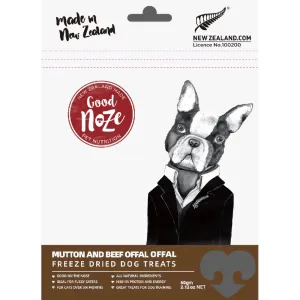 Good Noze Lamb & Beef Offal Chunks Freeze Dried Dog Treats 60g dog toys interactive dog toy plush dog toy dog rope toy squeaky toy