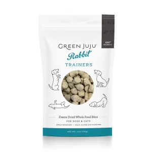 Green Juju Freeze-Dried Whole Food Bites Trainers - Rabbit goat vitamins sheep health poultry medicine livestock supplement animal wellness