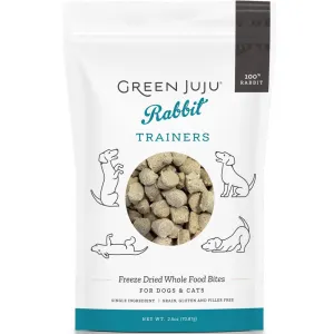 Green Juju Rabbit Trainers Grain-Free Freeze-Dried Raw Treats For Cats & Dogs 2.5oz chicken fence goat pen animal fencing electric fencing portable livestock fence