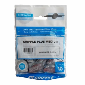 Gripple Plus Medium Joiner, 10 ct Bag grooming tools dog brush cat nail clipper pets shampoo pet trimmer