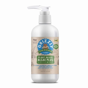 Grizzly Algal Plus Omega 3-6-9 Food Supplement for Dogs and Cats cat scratchers cat towers cat window perch cat heating pad cat calming spray