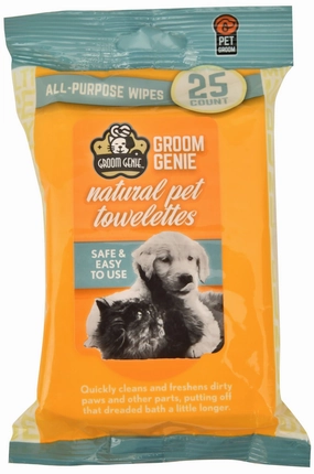 Groom Genie Everyday Clean Pet Wipes cat grooming cat shampoo cat conditioner cat comb cat grooming glove