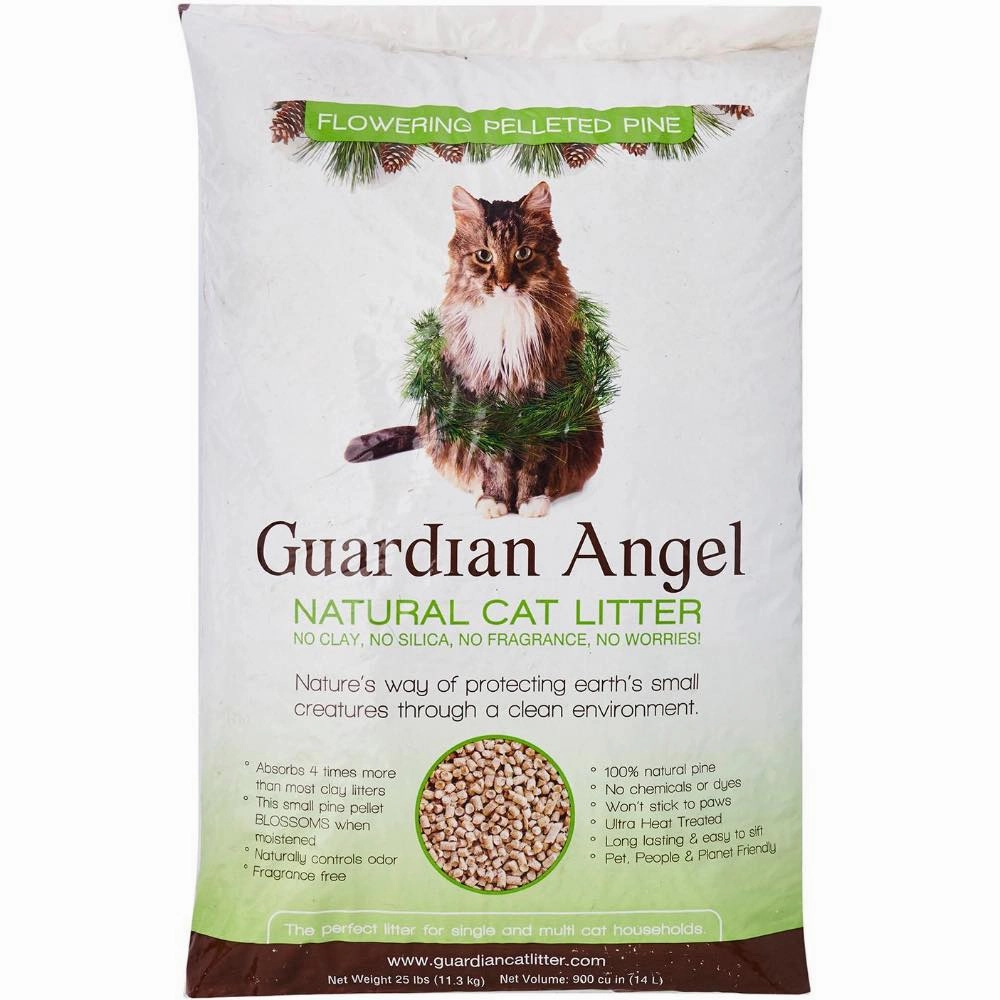 Guardian Angel Natural Cat & Small Animals Pine Litter kitten supplies kitten toys kitten food kitten litter box kitten bed