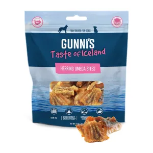 Gunni's Dog Treats Herring Omega Bites 3oz Bag goat vitamins sheep health poultry medicine livestock supplement animal wellness