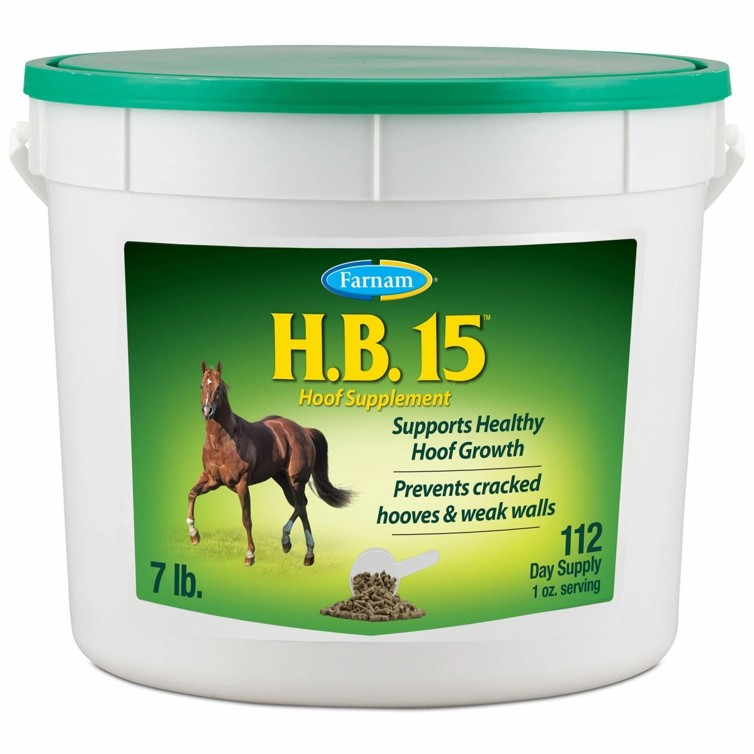H.B. 15 Hoof Pellets for Horses