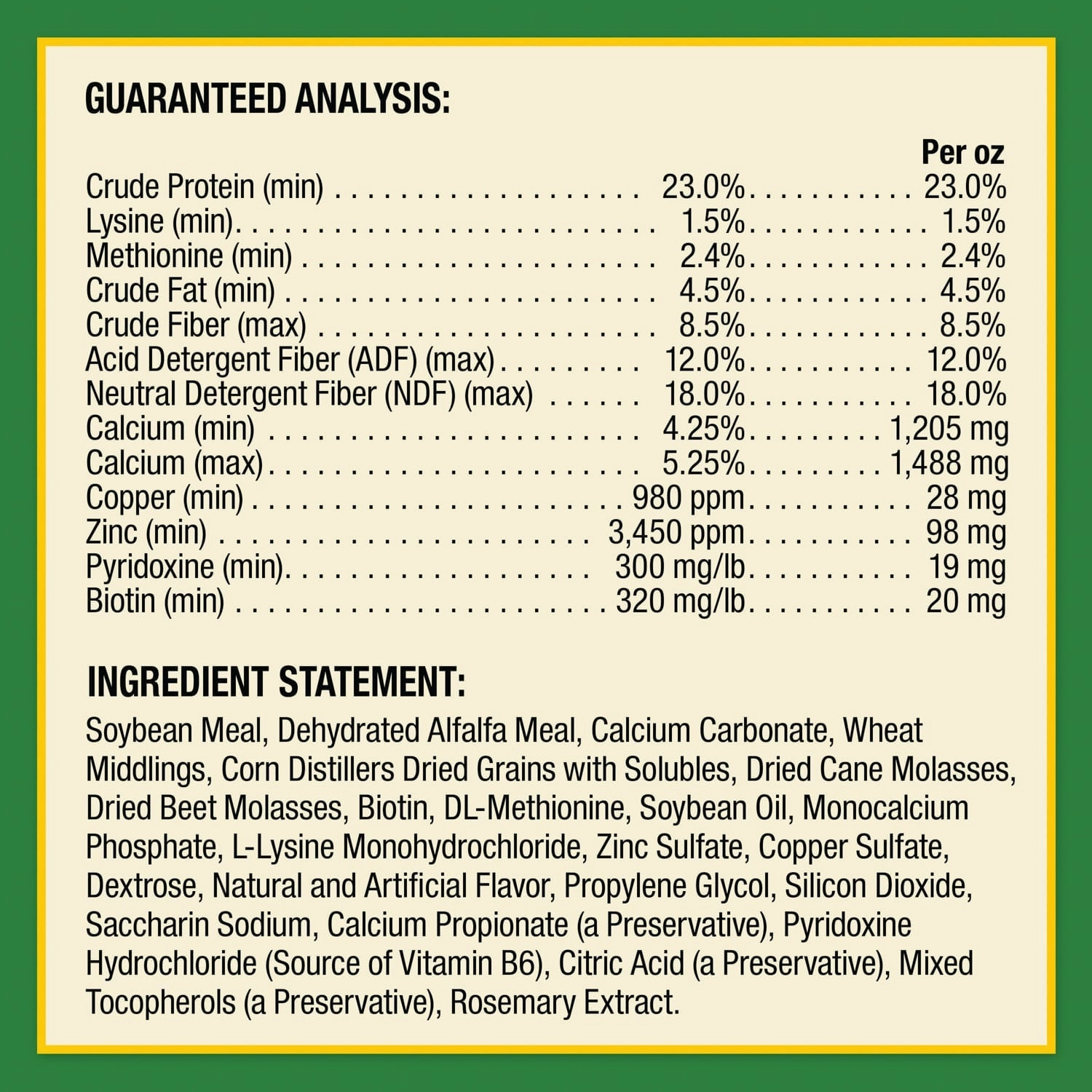 H.B. 15 Hoof Pellets for Horses