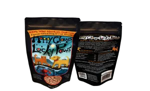 Happy Claws Lucky Paws Freeze-Dried Alaskan Salmon 2.5oz Bag goat vitamins sheep health poultry medicine livestock supplement animal wellness