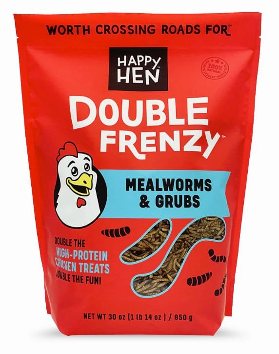 Happy Hen Double Frenzy High-Protein Chicken Treats puppy accessories new puppy gear puppy bed puppy blanket puppy grooming kit