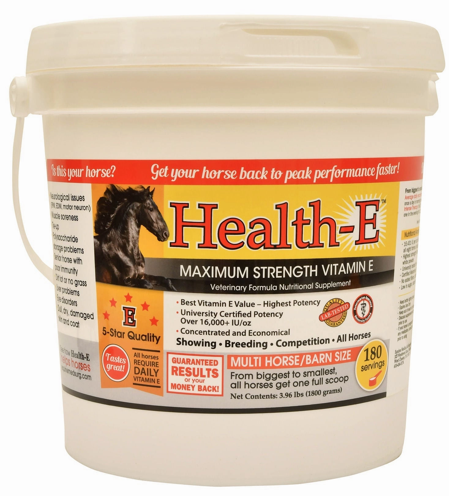 Health-E Maximum Strength Vitamin E Supplement