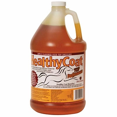Healthy Coat for Horses Apple Flavored Feed Top Dressing Supplement