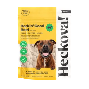 Heckova! Chop Barkin' Good Beef for Dogs 4oz Bag goat vitamins sheep health poultry medicine livestock supplement animal wellness