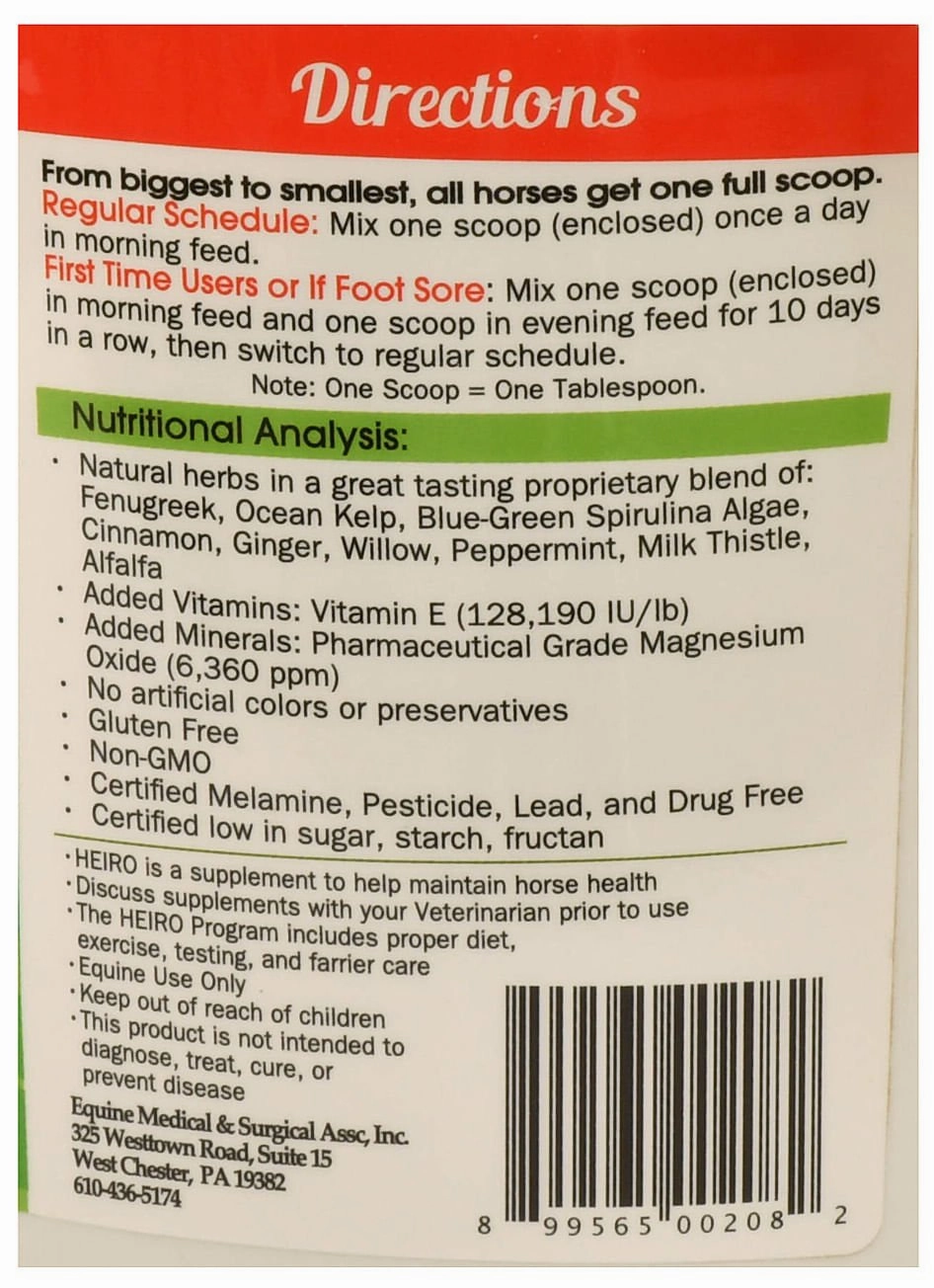 HEIRO Equine Insulin Resistance Supplement