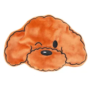 Hey Cuzzies No-Stuffing Poodle Plush Dog Toy dog harness dog training collar dog safety vest dog seatbelt dog ID tag