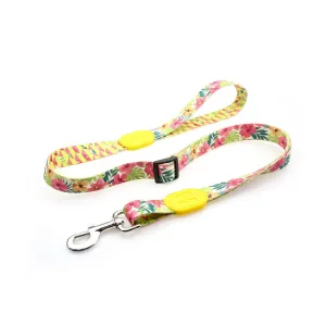 HiDream Profusion Adjustable Dog Leash (Flower) dog harness dog training collar dog safety vest dog seatbelt dog ID tag