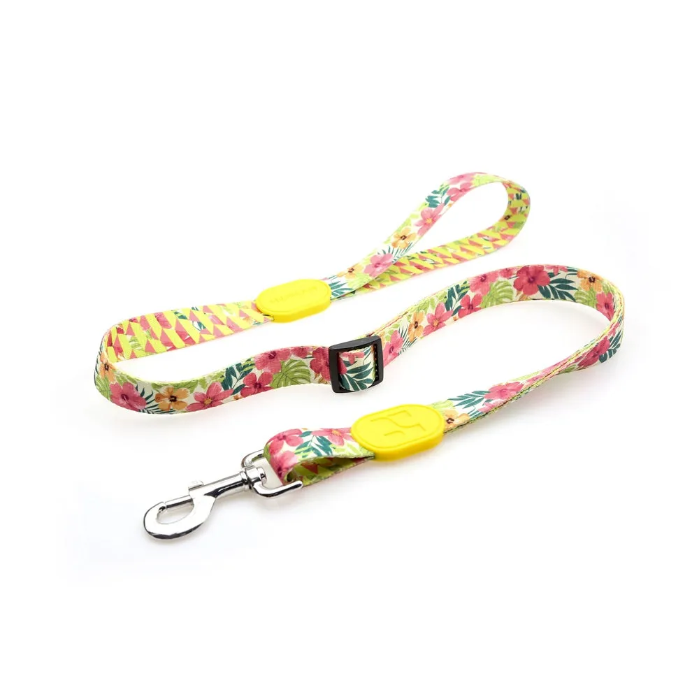 HiDream Profusion Adjustable Dog Leash (Flower) dog harness dog training collar dog safety vest dog seatbelt dog ID tag