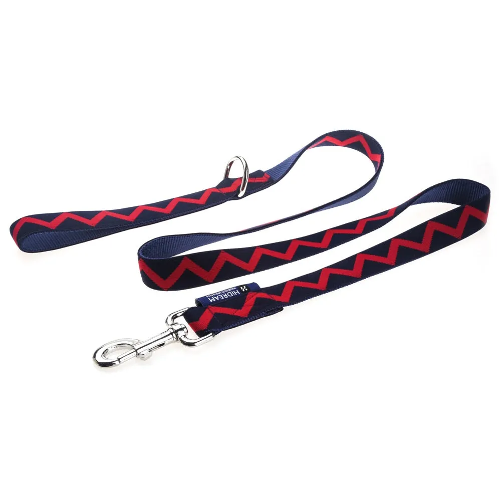 HiDREAM Rainbow Upgraded Dog Leash (Navy Blue) dog bones rawhide chew sticks dog jerky bacon bone