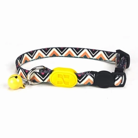 HiDREAM Profusion Adjustable Cat Collar (Totem) cat accessories cat collar cat harness cat backpack cat ID tag