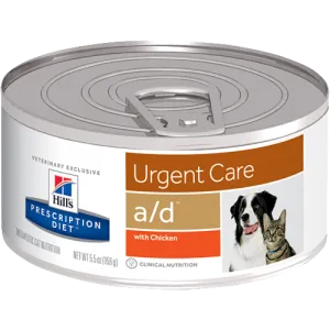 Hill's Prescription Diet a/d Urgent Care with Chicken Dog and Cat Wet Food cat supplies cat house cat tree cat feeder cat collar