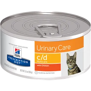 Hills Prescription Diet C/D Multicare Chicken Wet Cat Food cat supplies cat house cat tree cat feeder cat collar