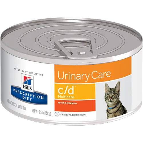 Hills Prescription Diet C/D Multicare Chicken Wet Cat Food cat supplies cat house cat tree cat feeder cat collar