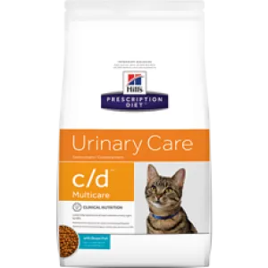 Hill's Prescription Diet c/d Multicare Feline with Ocean Fish 2781 Dry Cat Food cat supplies cat house cat tree cat feeder cat collar