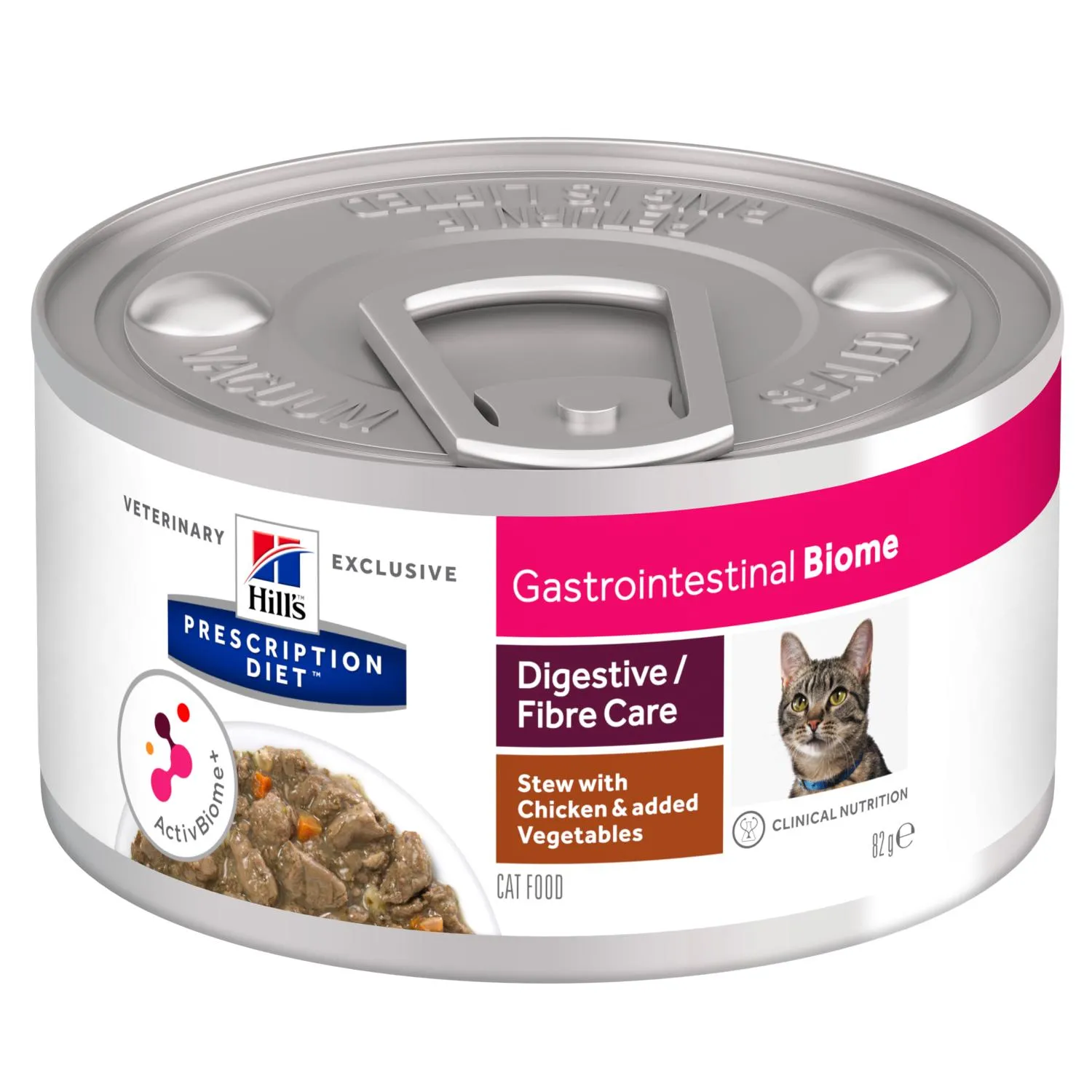 Hill's Prescription Diet Gastrointestinal Biome Chicken & Vegetable Stew Wet Cat Food cat treats toys for cats cat hair remover cat cleaning supplies cat food bowl