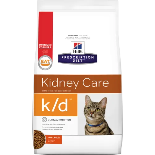 Hills Prescription Diet K/D Chicken Dry Cat Food cat treats toys for cats cat hair remover cat cleaning supplies cat food bowl