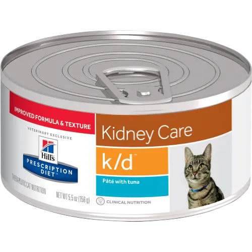 Hills Prescription Diet K/D Tuna Wet Cat Food cat supplies cat house cat tree cat feeder cat collar