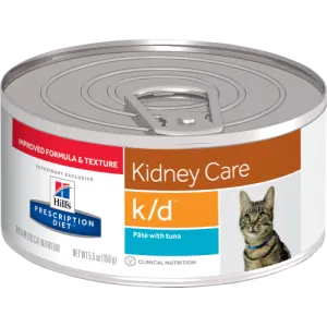 Hills Prescription Diet K/D Tuna Wet Cat Food cat supplies cat house cat tree cat feeder cat collar