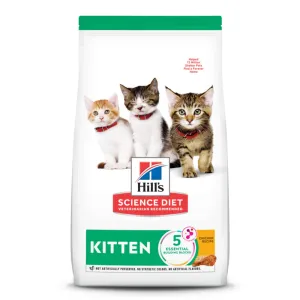 Hill's Science Diet Kitten Chicken Recipe Dry Cat Food freeze dried dog food raw food for dogs dog freeze meal high protein dog food grain free freeze dog food