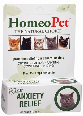 HomeoPet Anxiety Relief Feline, 15 mL cat beds cat scratching post cat shampoo cat tunnel cat brush
