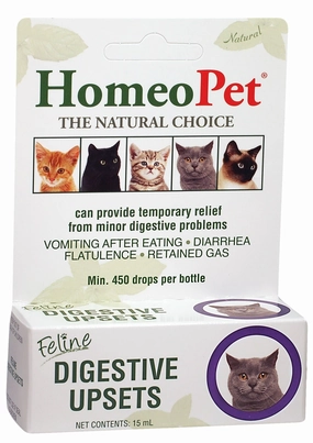 HomeoPet Digestive Upsets Feline, 15 mL cat beds cat scratching post cat shampoo cat tunnel cat brush