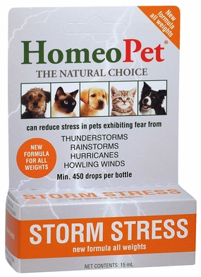 HomeoPet Storm Stress, 15 mL plush dog toys fluffy dog toy dog cuddle toy dog toy set stuffed toy for dogs