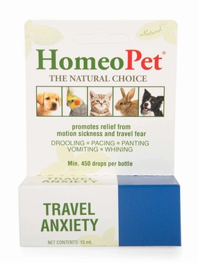HomeoPet Travel Anxiety, 15 mL cat beds cat scratching post cat shampoo cat tunnel cat brush