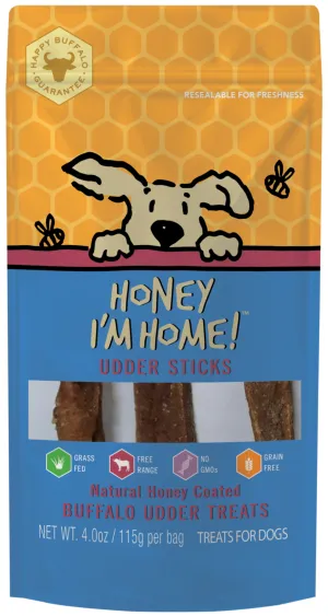 Honey I'm Home! Buffalo Udder Sticks 4oz Bag goat vitamins sheep health poultry medicine livestock supplement animal wellness
