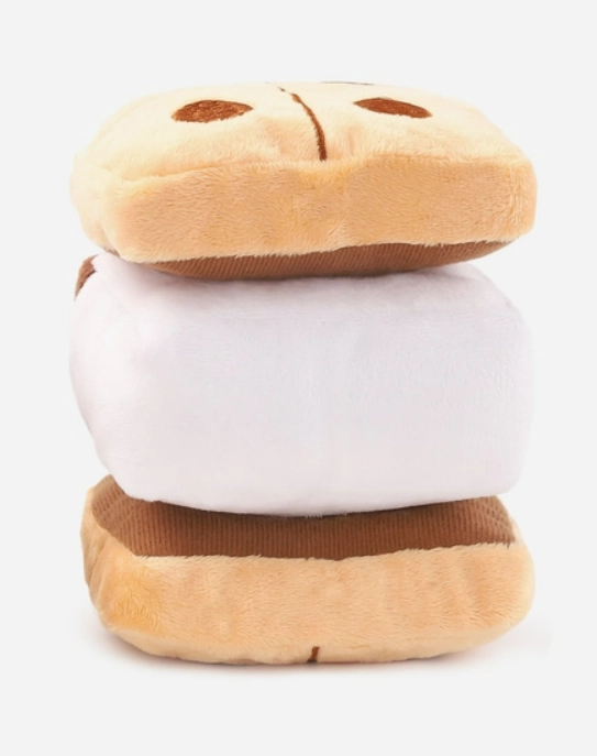 Hugsmart Camping Pups - S'more Plush Dog Toy